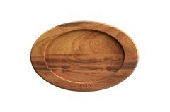 Voeux L'Amour Döküm Kayık Sahan 20 cm Kırmızı ve Nihale