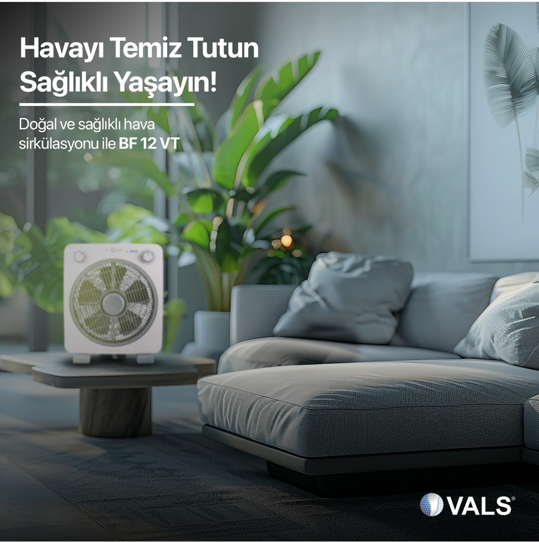 VALS BF 12 VT MASAÜSTÜ KUTU VANTİLATÖR