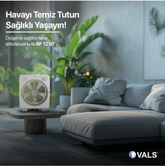 VALS BF 12 VT MASAÜSTÜ KUTU VANTİLATÖR