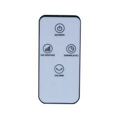 Baleno SF8BAAC 3D Gri Ayaklı Vantilatör