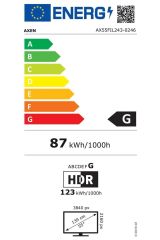 Axen AX55FIL243 55'' 139 Ekran Uydu Alıcılı 4K Ultra HD Smart LED TV