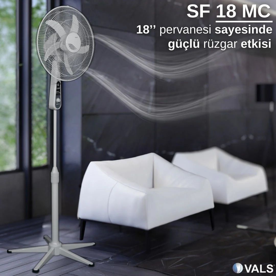VALS SF 18 MC-AYAKLI VANTİLATÖR